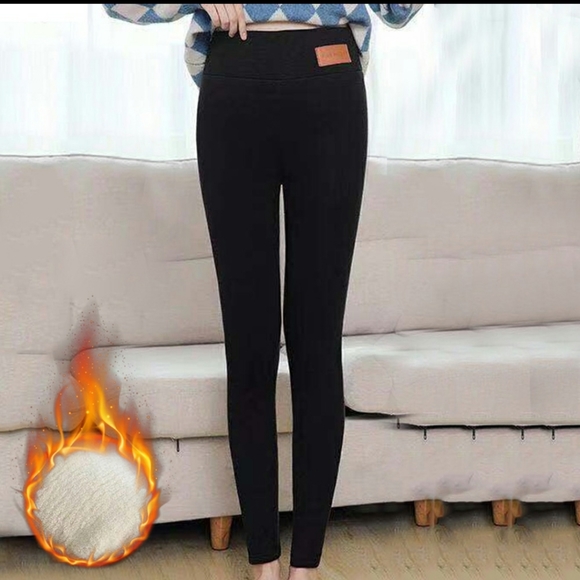 Winter warm leggings - Picture 1 of 7